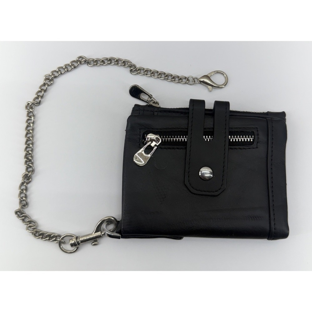 Black Wallet w/ Chain